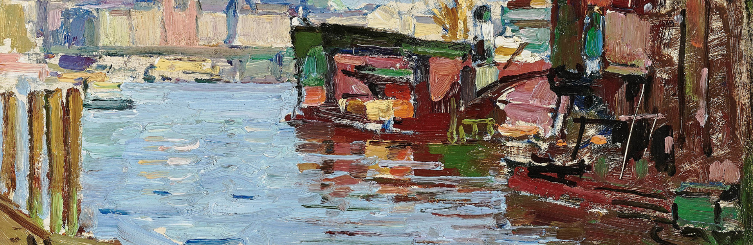 Carl Moll - Port of Hamburg