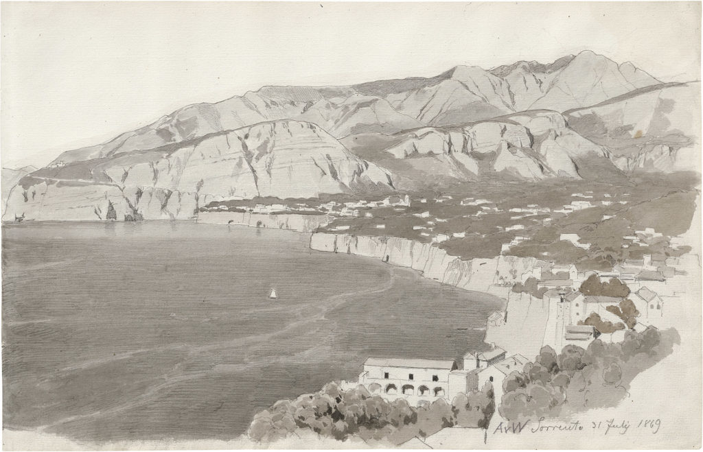 View over the Sorrent Coastline