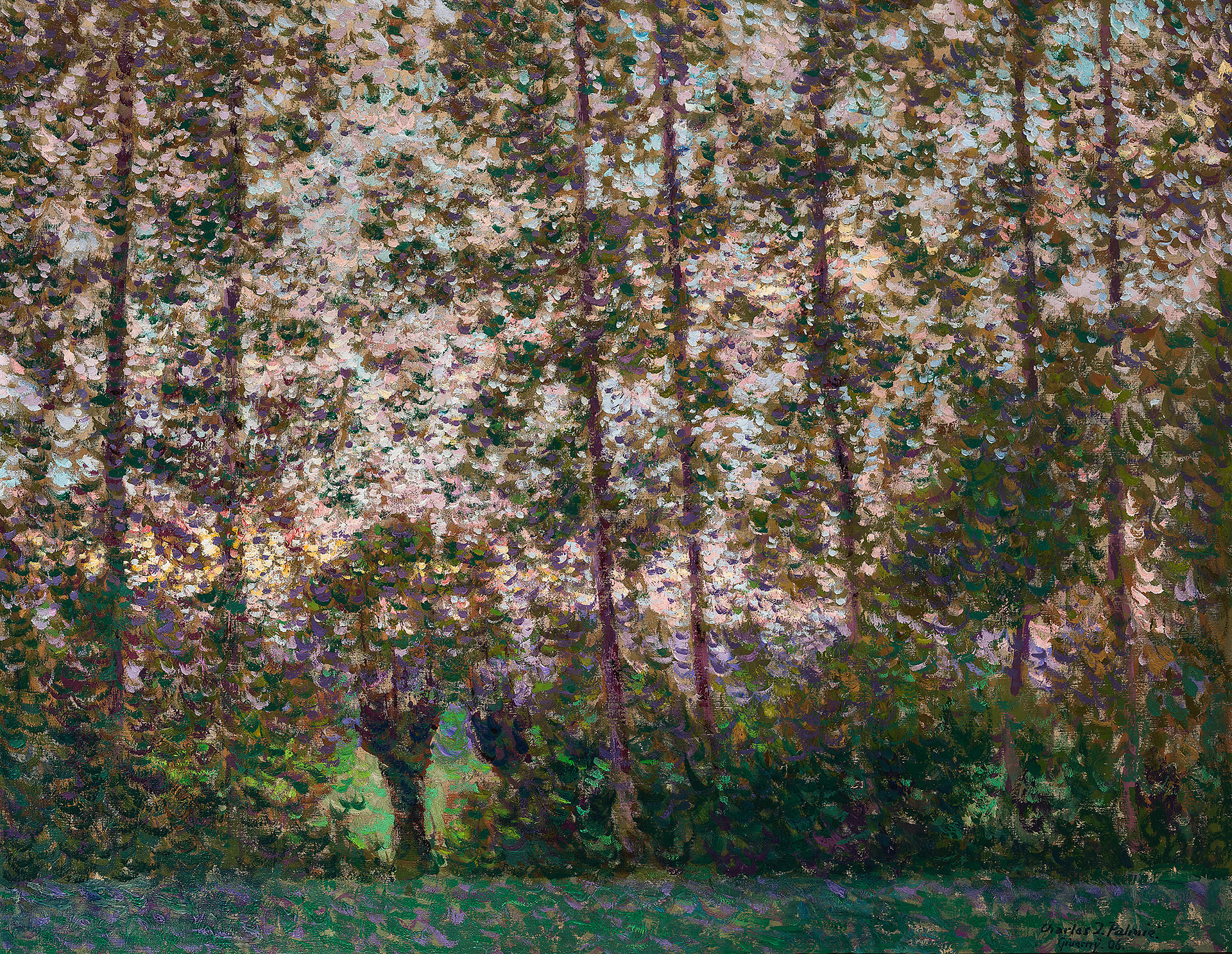 Johann Charles Palmié - Sommerliche Landschaft bei Giverny